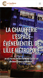 Mobile Screenshot of la-chaufferie.com