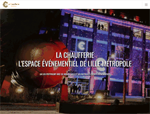 Tablet Screenshot of la-chaufferie.com